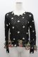 画像1: WONDERFUL WORLD / 苺ニットモチーフプルオーバー  ブラック I-26-02-18-014-LO-TO-SA-ZI (1)