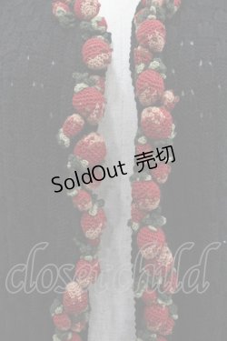 画像2: WONDERFUL WORLD / 苺編みぐるみカーディガン  ブラック I-26-02-18-015-LO-TO-SA-ZI