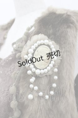 画像2: axes femme / フェイクファーレーシーベスト M モカ I-26-02-18-002-AX-TO-SA-ZI