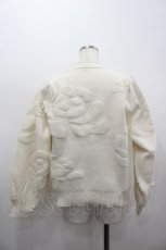画像3: axes femme / 薔薇モチーフニットトップス  白 I-26-02-18-020-AX-TO-SA-ZI (3)