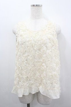 画像1: axes femme POETIQUE / フラワータンク M キナリ I-26-02-18-003-AX-TO-SA-ZI