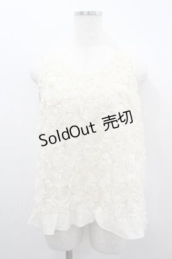 画像1: axes femme POETIQUE / フラワータンク M キナリ I-26-02-18-003-AX-TO-SA-ZI