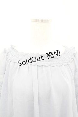 画像2: axes femme / ポンチョプルオーバー M ブルー I-26-02-18-023-AX-TO-SA-ZI