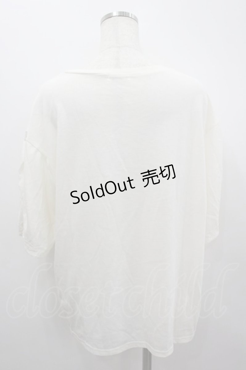 画像3: axes femme / 汗染み防止ラメ刺繍Ｔシャツ F アイボリー I-26-02-18-030-AX-TO-SA-ZI (3)