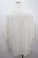 画像3: axes femme / 汗染み防止ラメ刺繍Ｔシャツ F アイボリー I-26-02-18-030-AX-TO-SA-ZI (3)