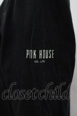 画像2: PINK HOUSE / 背中・袖ロゴpt長袖Tシャツ  ブラック I-26-02-18-031-LO-TS-SA-ZI (2)