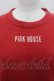 画像2: PINK HOUSE / 胸元&背中ロゴptプルオーバー  レッド I-26-02-18-032-LO-TO-SA-ZI (2)