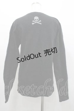 画像2: GOTHPUNKその他(買取対象外) / スカルカットソー M 黒Ｘシルバー I-26-02-20-033-GO-TO-SA-ZI