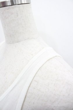 画像3: CIVARIZE / 裾プリントロングタンク 46 白Ｘ黒 I-26-02-20-034-GO-TO-SA-ZI