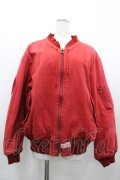 PINK HOUSE / 袖ワッペンブルゾン  レッド I-26-02-20-045-LO-CO-SA-ZI