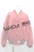PINK HOUSE / 袖ワッペンブルゾン  レッド I-26-02-20-045-LO-CO-SA-ZI