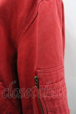 画像4: PINK HOUSE / 袖ワッペンブルゾン  レッド I-26-02-20-045-LO-CO-SA-ZI