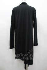 画像2: BPN FOR MEN / アシンメトリーカーディガン M ブラック I-26-02-20-048-GO-TO-SA-ZI (2)