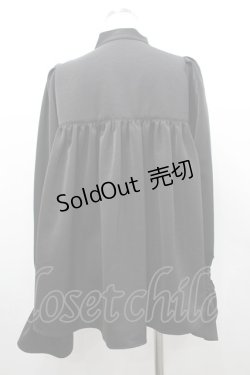 画像2: Riu / リボンタイ長袖ブラウス  黒 I-26-02-20-005-LO-BL-SA-ZI