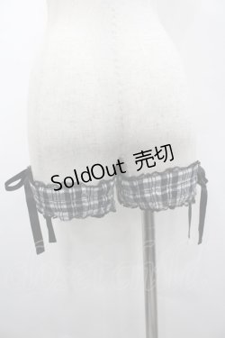 画像5: ALGONQUINS / ボレロ付キャミワンピース  黒Ｘ白チェック I-26-02-20-056-AL-OP-SA-ZI