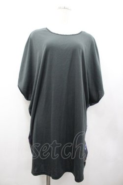 画像1: pays des fees  / 工場夜景ワンピース  ネイビー I-26-02-20-060-PU-OP-SA-ZI