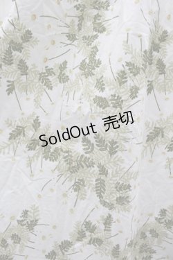 画像3: PINK HOUSE / 秋桜プリント半袖ワンピース  白 I-26-02-20-063-LO-OP-SA-ZI