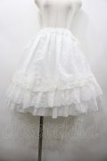 MR corset / レースロングスカート  白 I-26-02-20-067-PU-SK-SA-ZI