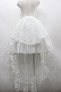 画像2: MR corset / レースロングスカート  白 I-26-02-20-067-PU-SK-SA-ZI