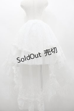画像2: MR corset / レースロングスカート  白 I-26-02-20-067-PU-SK-SA-ZI