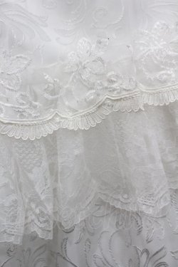 画像3: MR corset / レースロングスカート  白 I-26-02-20-067-PU-SK-SA-ZI