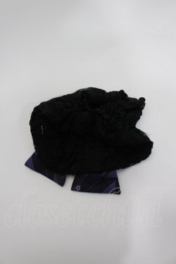 画像5: gouk (kikou) / 市松リボンの袴スカート  黒Ｘ紫 I-26-02-20-068-0-SK-SA-ZI