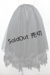 h.NAOTO / ゴシック建築ptスカート  ブラック I-26-02-20-069-HN-SK-SA-ZI