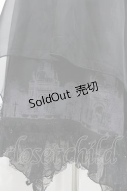画像3: h.NAOTO / ゴシック建築ptスカート  ブラック I-26-02-20-069-HN-SK-SA-ZI