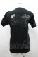 画像2: Candy Stripper / スカルスペードTシャツ 2 黒Ｘ青Ｘ緑 I-26-02-20-008-PU-TO-SA-ZI (2)