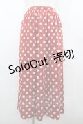 PINK HOUSE / ドットスカート  赤Ｘ白 I-26-02-20-078-LO-SK-SA-ZI