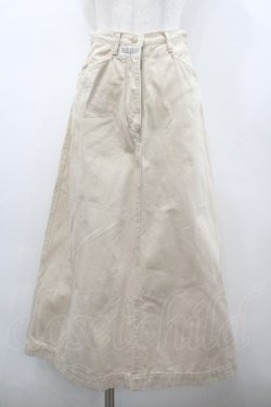 画像1: PINK HOUSE / ロゴワッペンスカート  アイボリー I-26-02-20-081-LO-SK-SA-ZI