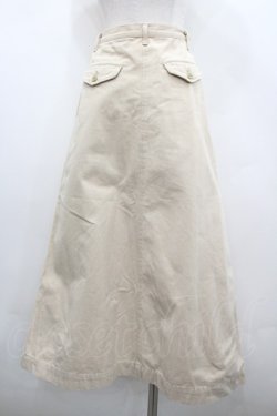 画像2: PINK HOUSE / ロゴワッペンスカート  アイボリー I-26-02-20-081-LO-SK-SA-ZI