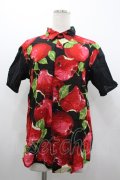 MILKBOY / APPLE SHIRTS  ブラック×レッド I-26-02-20-009-MB-BL-SA-ZI