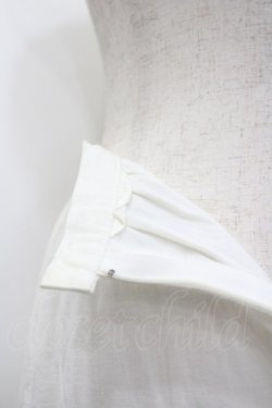 画像3: PINK HOUSE / 裾ピンタックフリルスカート  白 I-26-02-20-084-LO-SK-SA-ZI