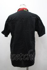 画像2: MILKBOY / APPLE SHIRTS  ブラック×レッド I-26-02-20-009-MB-BL-SA-ZI (2)