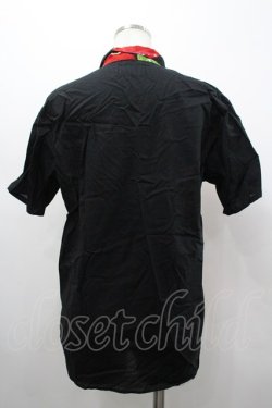 画像2: MILKBOY / APPLE SHIRTS  ブラック×レッド I-26-02-20-009-MB-BL-SA-ZI