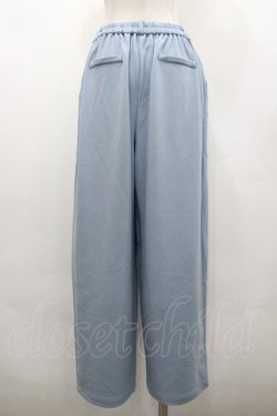 画像2: axes femme / 花刺繍タックカットパンツ F サックス I-26-02-20-089-AX-PA-SA-ZI