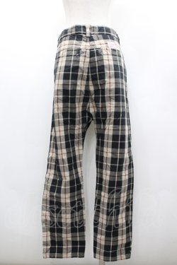 画像2: Candy Stripper / チェック切替パンツ M ブラック I-26-02-20-090-PU-PA-SA-ZI