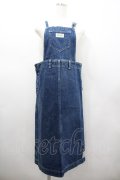 PINK HOUSE / ロゴワッペンデニムジャンパースカート  青デニム I-26-02-20-096-LO-OP-SA-ZI