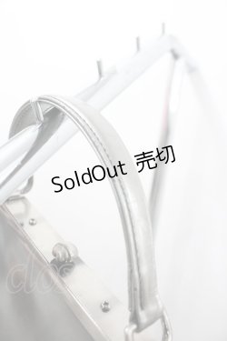 画像5: Jean Paul GAULTIER / ニューローズがま口ドクターバッグ  シルバー I-26-02-20-101-GO-BG-SA-ZI