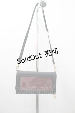 画像2: ALICE and the PIRATES / A/P Wallet Bag  黒 I-26-02-20-103-PA-BG-SA-ZI