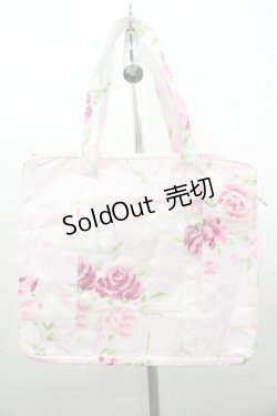画像2: JESUS DIAMANTE / ビニールバッグ  ぼかし薔薇 I-26-02-20-106-JE-BG-SA-ZI