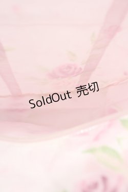 画像3: JESUS DIAMANTE / ビニールバッグ  ぼかし薔薇 I-26-02-20-106-JE-BG-SA-ZI