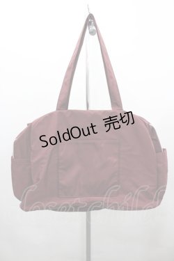 画像2: m petit by misako / NINA’Sコラボ AMリボンボストン  濃赤 I-26-02-20-108-LO-BG-SA-ZI