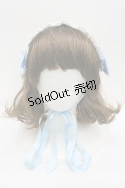 画像2: BABY,THE STARS SHINE BRIGHT / 薔薇レースヘッドドレス  サックス I-26-02-20-113-BA-JA-TE-ZI