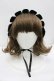 画像2: LOLITAその他(お買取対象外) / リボンパール&スターレースヘッドドレス  黒Ｘ白 I-26-02-20-114-LO-AC-SA-ZI (2)