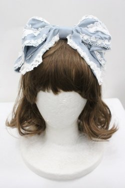 画像1: BABY,THE STARS SHINE BRIGHT / キャメロンカチューシャ  サックス I-26-02-20-116-BA-ZA-SA-ZI