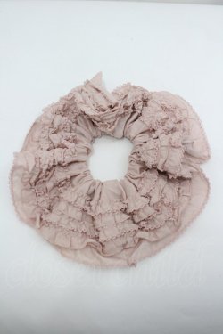 画像1: PINK HOUSE / ピコフリルシュシュ  ピンク I-26-02-20-119-LO-AC-SA-ZI