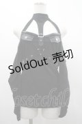 KILL STAR / ハーネスオフショルトップス  黒 I-26-02-20-014-SL-TO-TE-ZI