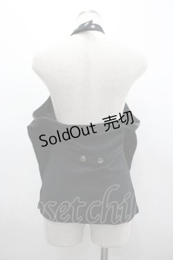 画像2: KILL STAR / ハーネスオフショルトップス  黒 I-26-02-20-014-SL-TO-TE-ZI